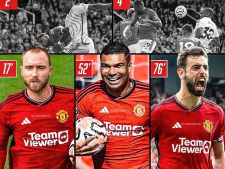 MU tạo nên kỳ tích ngược dòng hiện tại, Fernandez kiến ​​tạo và ghi bàn thắng đẹp nhất Ngoại hạng Anh